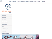 Tablet Screenshot of oasissantaangela.com.br